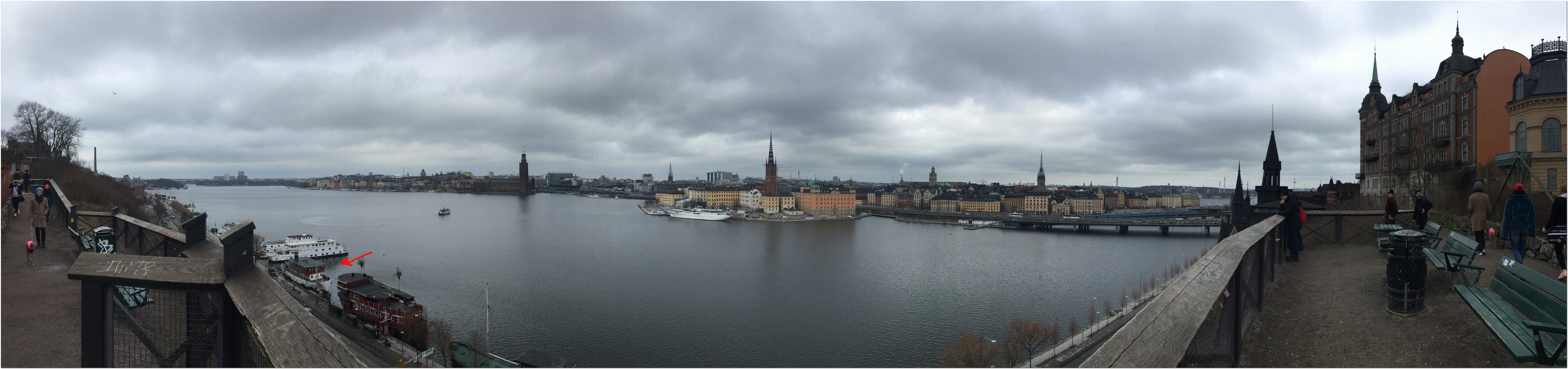 панорама Стокгольма